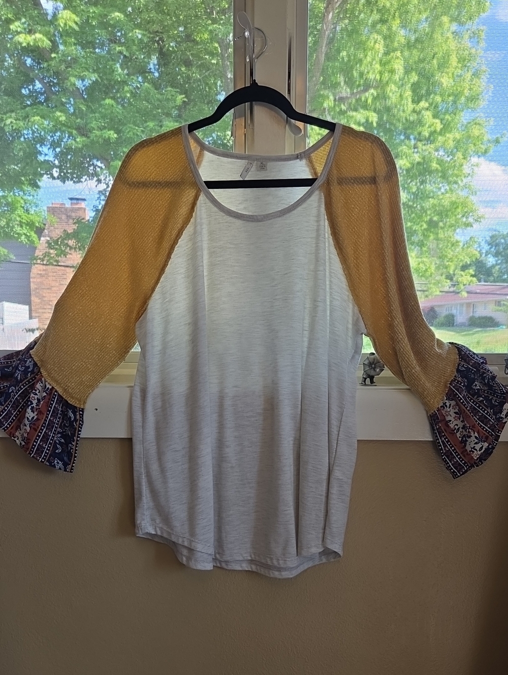 Est. 1946 Boho Raglan Sleeve T-shirt XL